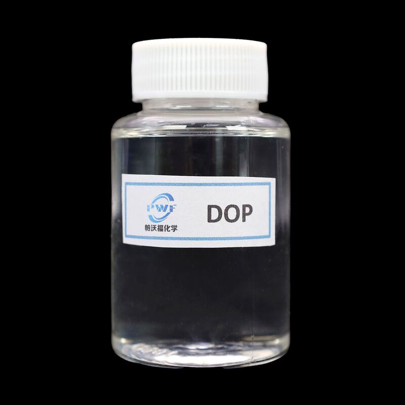 PVC Grade Dioctyl Phthalate DOP Plasticizer Transparent Liquid With Cold Resistance