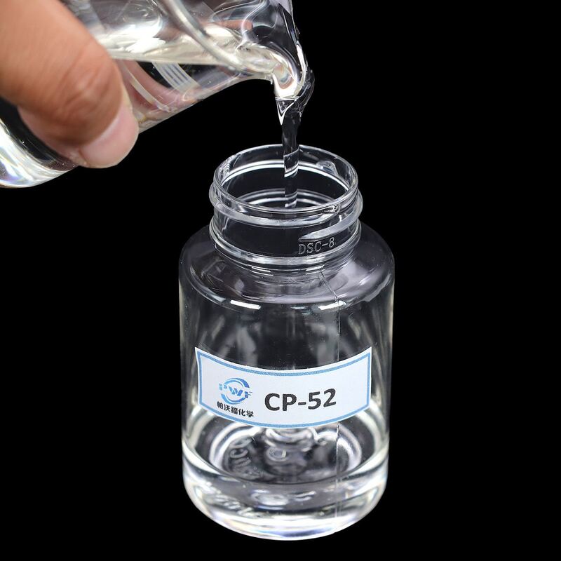 CP-52 Chlorinated Paraffin 52 Plasticizer Additive Superior Elasticity CAS 63449-39-8